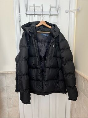 Polo Ralph Lauren Men’s Puffer Jacket in Black